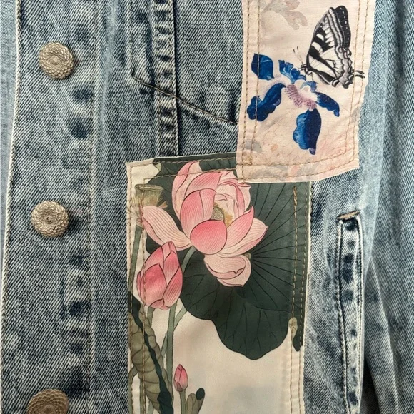 Desigual womens Chaq_los AngeJacket Denim Jacket - Picture 6 of 6